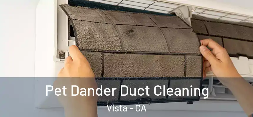 Pet Dander Duct Cleaning Vista - CA